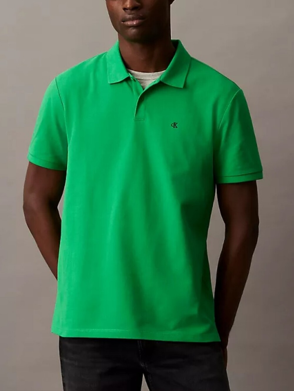 NWOT Calvin Klein Cotton Pique Classic Polo Shirt